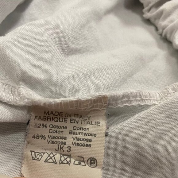 Brandy Melville Cream Drawstring Cotton Blend Shorts (OS) - Picture 7 of 7